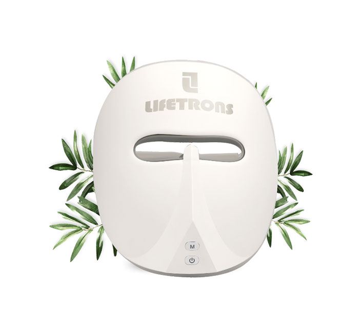 4 In 1 LED Mask With Portable Fresh Air