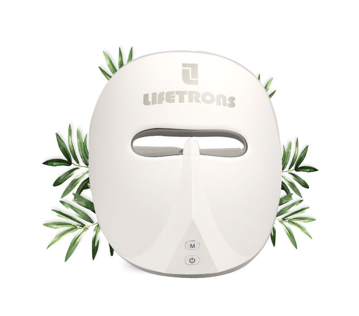 4 In 1 LED Mask With Portable Fresh Air